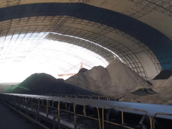 益阳煤棚料仓网架